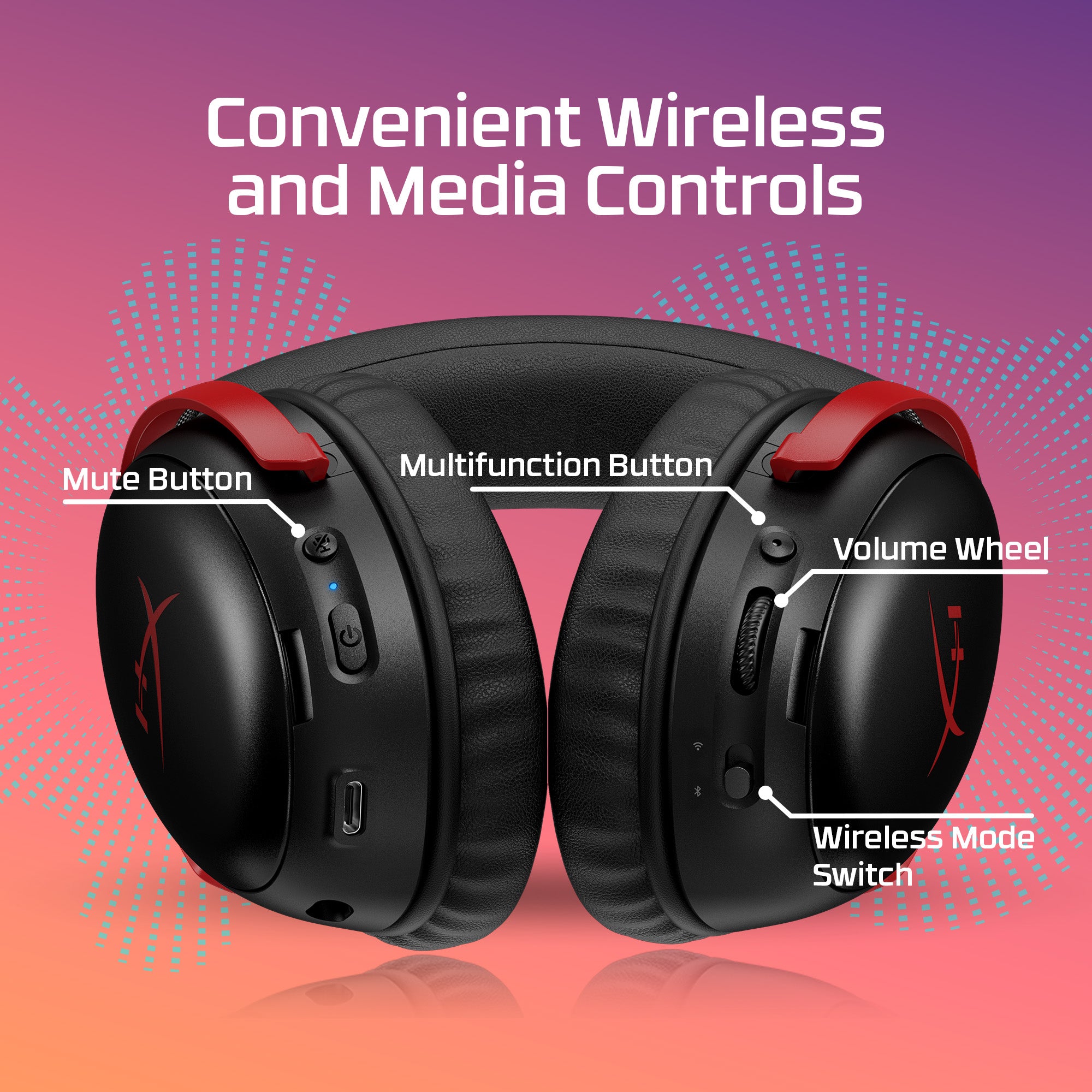 HyperX Cloud III S Wireless – Gaming Headset - Image 9