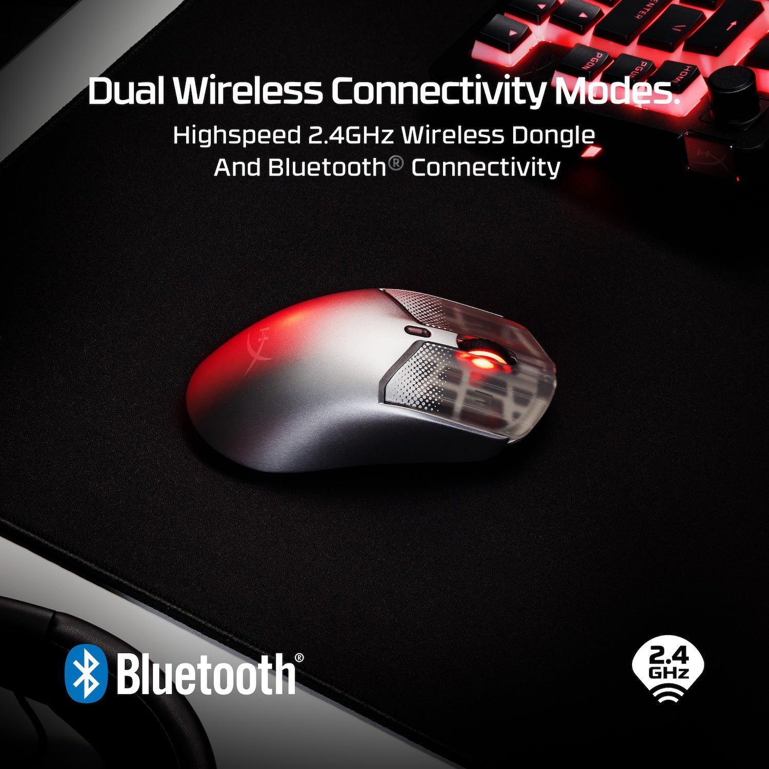 HyperX Pulsefire Haste 2 S – Wireless Gaming Mouse - Image 5